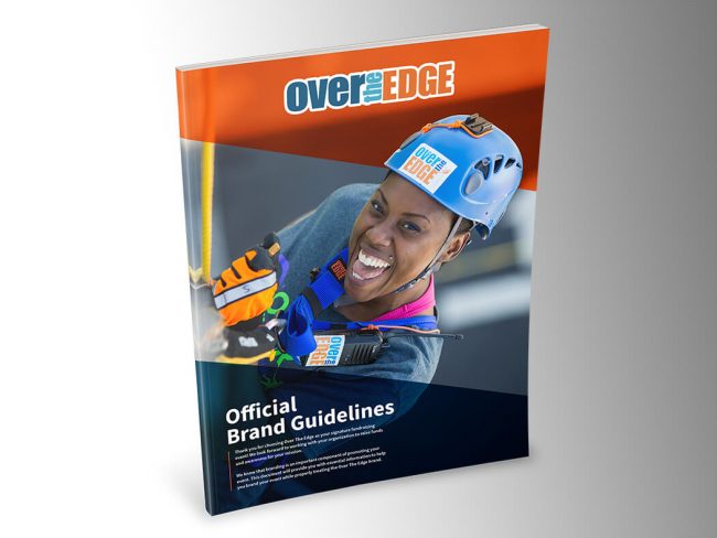 Brand book layout design